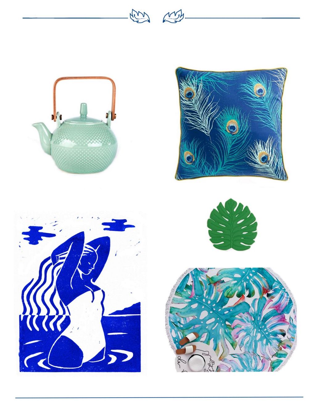 Deco - Keep the Holiday vibe - Blue Summer Vibe Selection